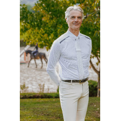 Polo de concours manches longues Equithème Adrien homme
