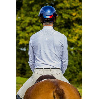 Polo de concours manches longues Equithème Adrien homme