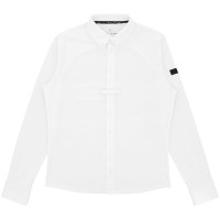 Polo de concours manches longues Equithème Milan homme Blanc