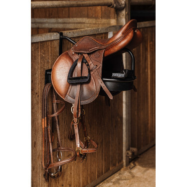 Hippotonic afneembare mand-zadelhouder Zwart