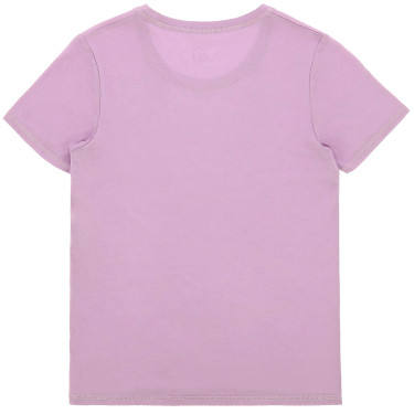 Kinder- en junior T-shirt Ik hou van je Equithème Bonnie Mauve Violet
