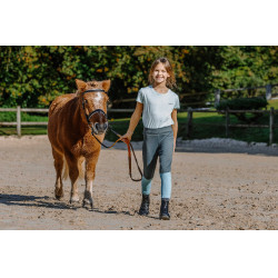 Kinder- en junior T-shirt Ik hou van je Equithème Bonnie Groen / mint