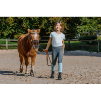 T-shirt enfant et junior Je t'aime Equithème Bonnie Vert / menthe