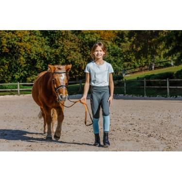 Kinder- en junior T-shirt Ik hou van je Equithème Bonnie Groen / mint