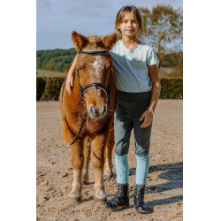 Kinder- en junior T-shirt Ik hou van je Equithème Bonnie Groen / mint