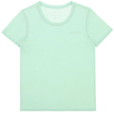 Kinder- en junior T-shirt Ik hou van je Equithème Bonnie Groen / mint