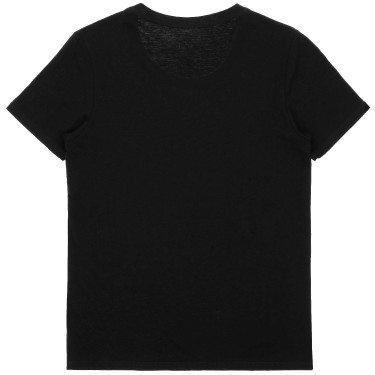 T-shirt Je t'aime Equithème Bonnie femme Noir