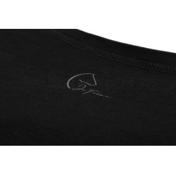 T-shirt Je t'aime Equithème Bonnie femme Noir