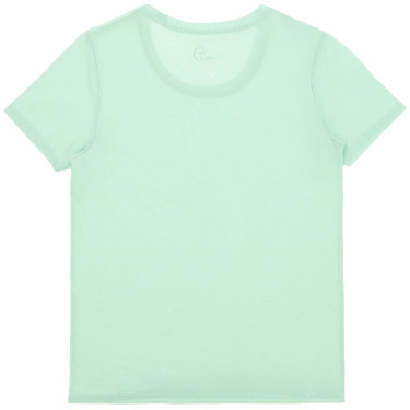 T-shirt Je t'aime Equithème Bonnie femme Vert / menthe
