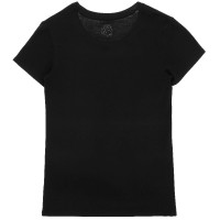 T-Shirt Je t'aime Equithème Tessie femme Noir