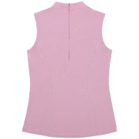 Mouwloos T-shirt Je t'aime Equithème Carla dames Mauve Violet