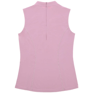 Mouwloos T-shirt Je t'aime Equithème Carla dames Mauve Violet