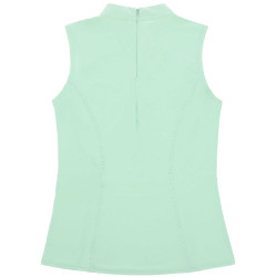Mouwloos T-shirt Je t'aime Equithème Carla dames Groen / mint