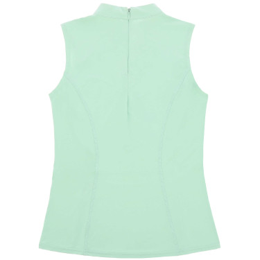T-shirt sans manches Je t'aime Equithème Carla femme Vert / menthe