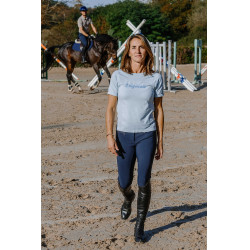 T-Shirt seamless manches courtes Equithème Elena femme