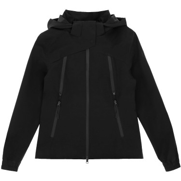 Veste imperméable Je t'aime Equithème Astrid femme Noir