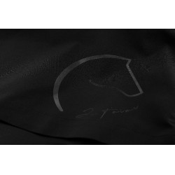 Veste imperméable Je t'aime Equithème Astrid femme Noir