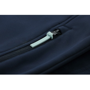 Dames softshelljas Equithème Inaya Zwart