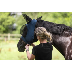 Lycra vliegenmasker Lami-Cell Blauw Lycra vliegenmasker Lami-Cell Blauw