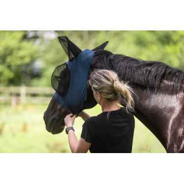 Lycra vliegenmasker Lami-Cell Blauw Lycra vliegenmasker Lami-Cell Blauw