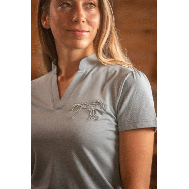 Polo Pénélope Josie Vert sauge