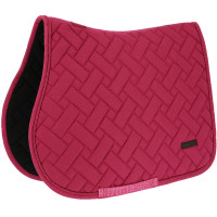 Tapis de selle mixte Equithème Starlet Rouge