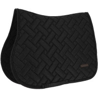 Tapis de selle mixte Equithème Starlet Noir