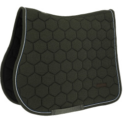 Tapis de selle mixte Equithème Honey Vert foncé Tapis de selle mixte Equithème Honey Vert foncé
