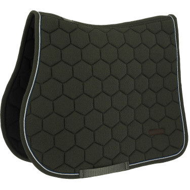 Tapis de selle mixte Equithème Honey Vert foncé Tapis de selle mixte Equithème Honey Vert foncé