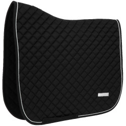 Tapis de selle dressage Equithème Nacre Noir Tapis de selle dressage Equithème Nacre Noir