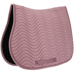 Tapis de selle mixte Riding World Wave Vieux rose