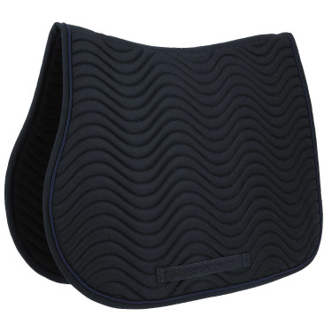 Tapis de selle mixte Riding World Wave Marine Bleu marine