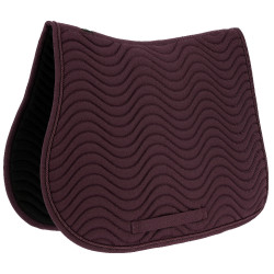 Tapis de selle mixte Riding World Wave Bordeaux Tapis de selle mixte Riding World Wave Bordeaux