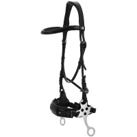 Norton Compet hackamore hoofdstel Zwart