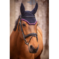 Bonnet Pénélope Diamant Marine / fuchsia Bleu
