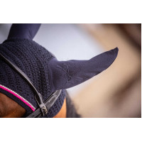 Bonnet Pénélope Diamant Marine / fuchsia Bleu