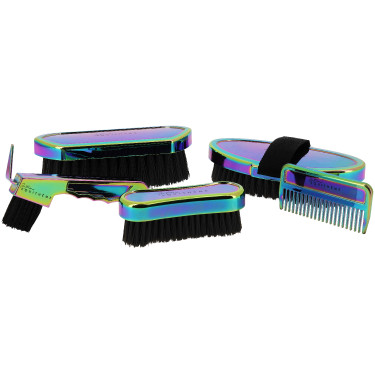 Brosse douce Je t'aime Equithème Hologram Multicolore Multi-couleurs