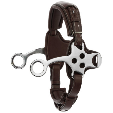 Muserolle pour hackamore Norton Compet Havane Marron Muserolle pour hackamore Norton Compet Havane Marron