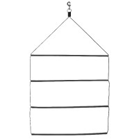 Présentoir échelle réglable pour couverture Hippotonic Noir