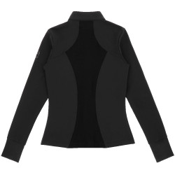 Gilet Je t'aime Equithème Ilona femme Noir