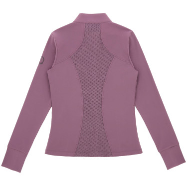 Gilet Je t'aime Equithème Ilona femme Lilas Violet