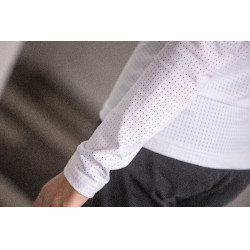 Polo de concours Eden by Pénélope Bruges Mesh Blanc