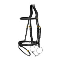 Bridon Combiné Neusriem Dy'on D Collection Zwart