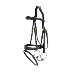 Bridon Combiné Anatomisch Dy'on D Collectie Zwart