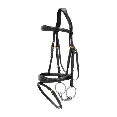 Bridon Combiné Anatomisch Dy'on D Collectie Zwart