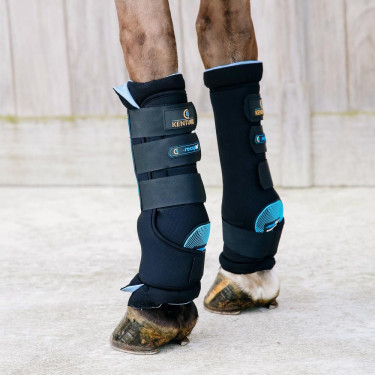 Guêtres de repos Magnétique Recuptex Kentucky Noir