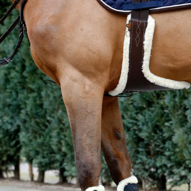 Sangle bavette mouton Kentucky Marron Sangle bavette mouton Kentucky Marron