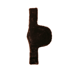 Mouton amovible pour Sangle bavette Kentucky Marron Mouton amovible pour Sangle bavette Kentucky Marron