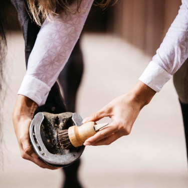 Petit cure-pieds Kentucky Marron