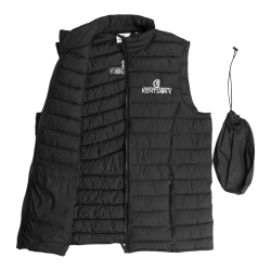 Mouwloze lichte bodywarmer Kentucky Zwart